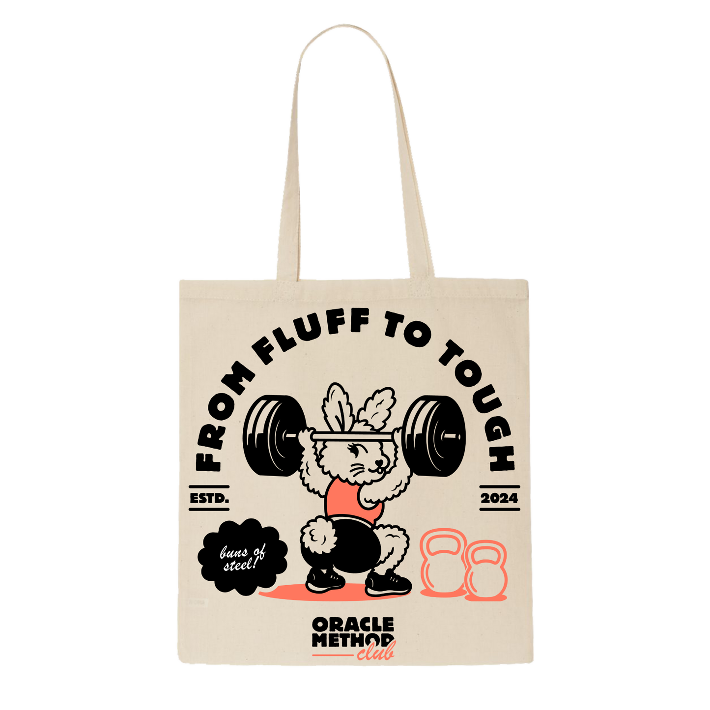 Tote bag - From Fluff to Tough