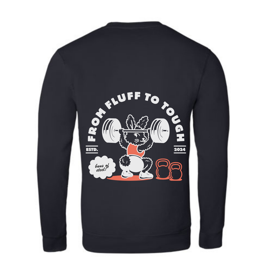 Sweatshirt - From Fluff to Tough - female bunny