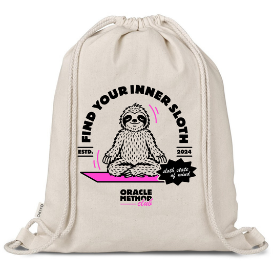 Drawstring bag - Find your Inner Sloth