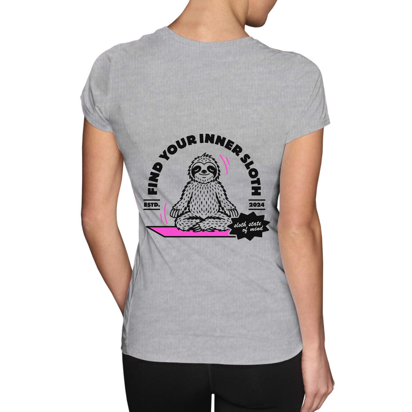 Ladies tee - Find your inner Sloth