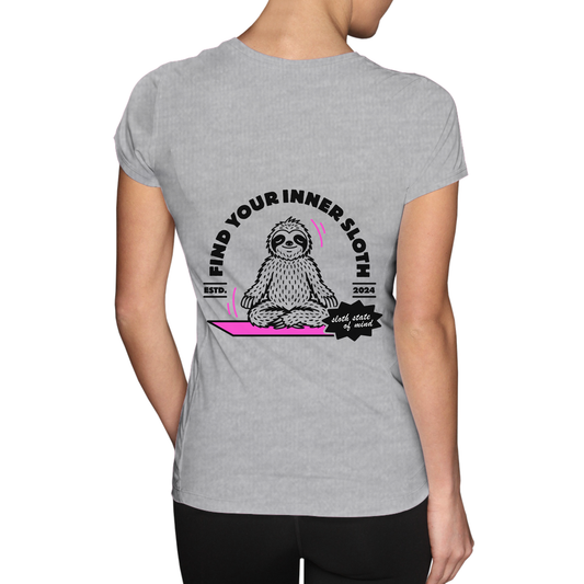 Ladies tee - Find your inner Sloth