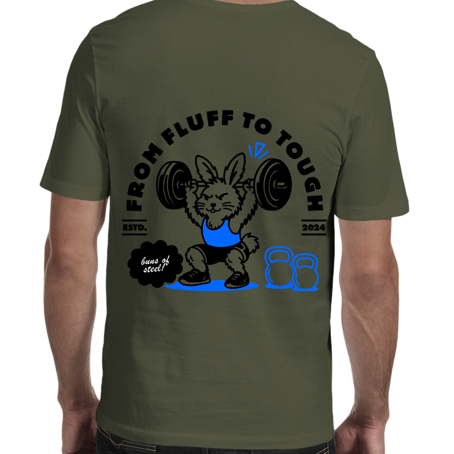 Mens Tee - From Fluff to Tough