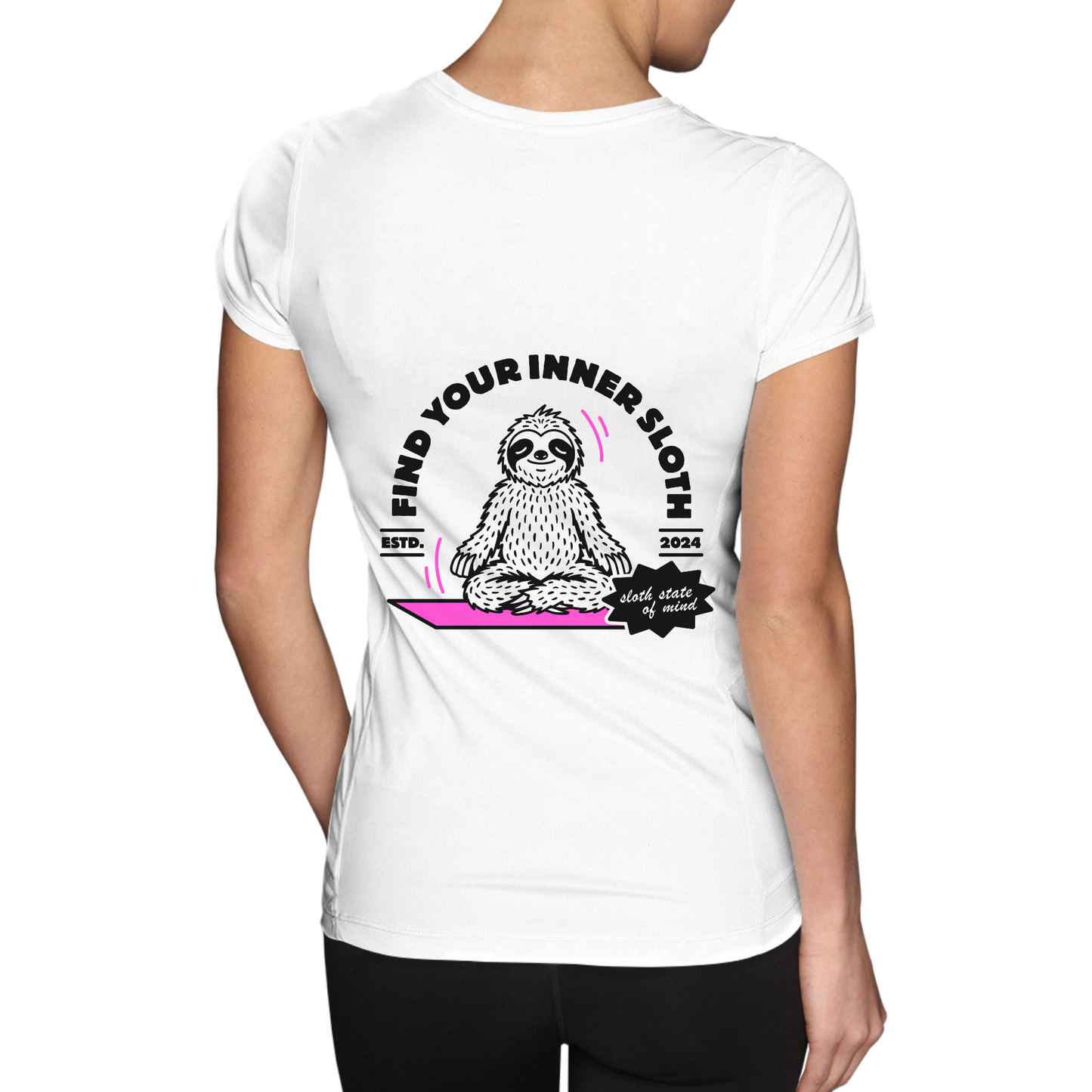 Ladies tee - Find your inner Sloth