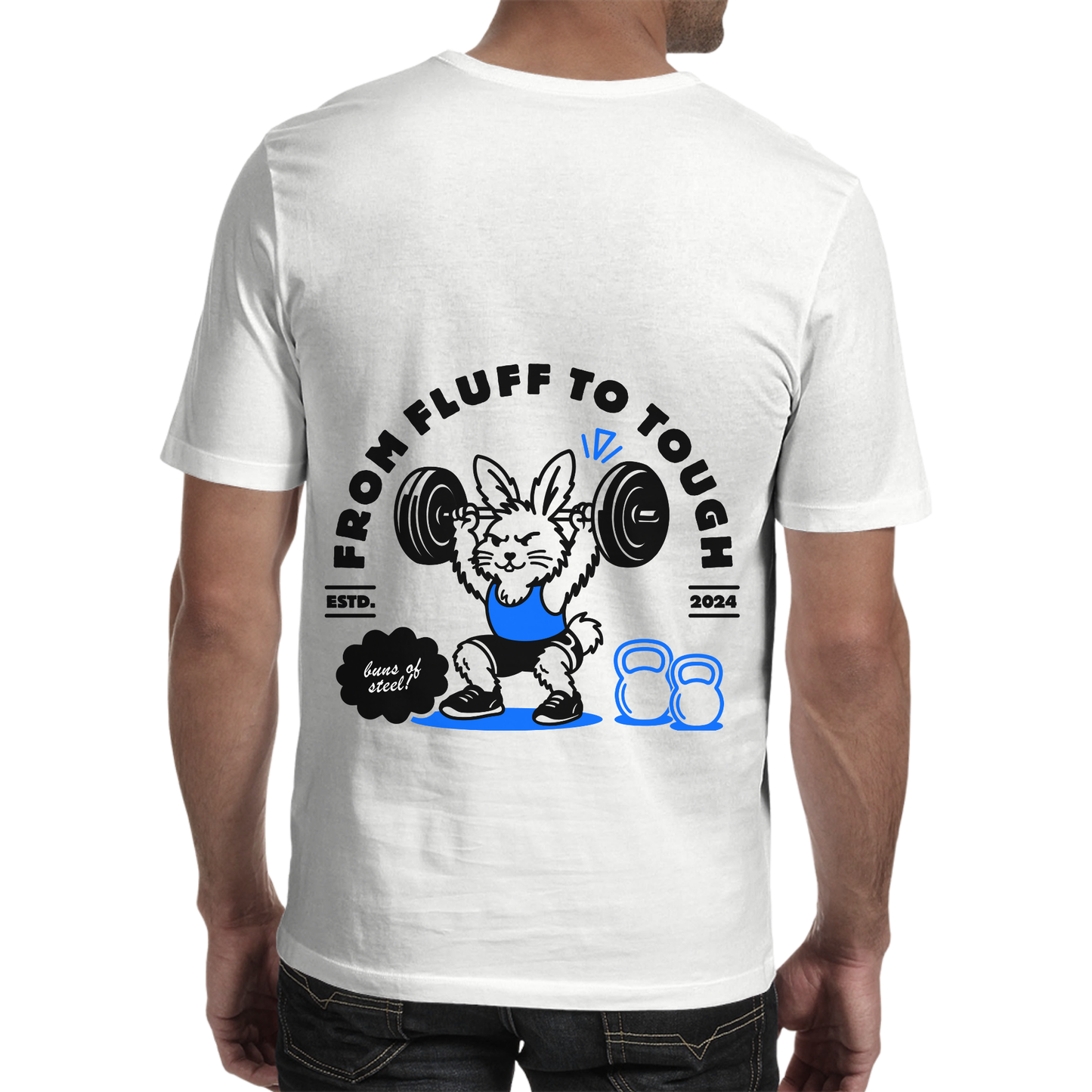 Mens Tee - From Fluff to Tough