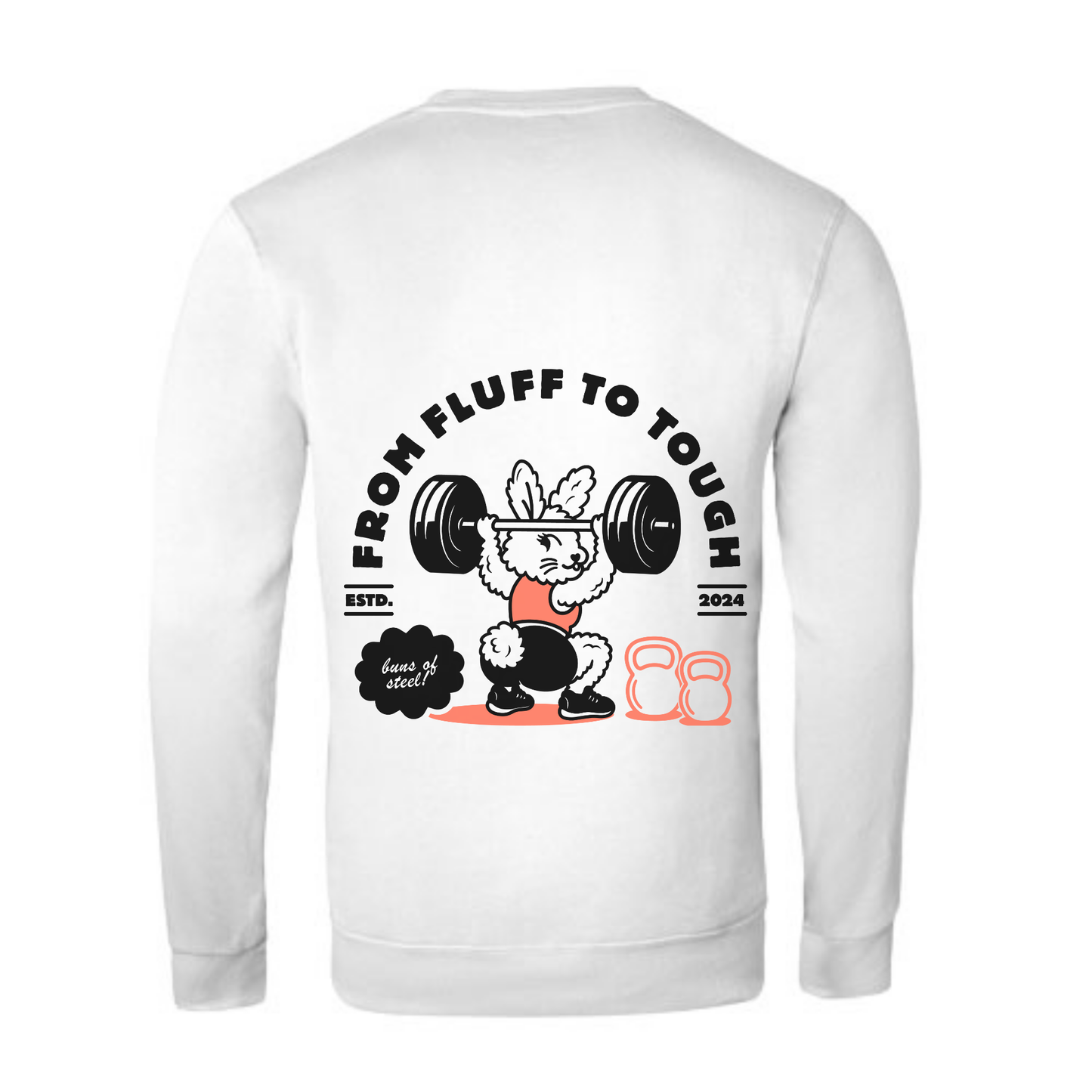 Sweatshirt - From Fluff to Tough - female bunny