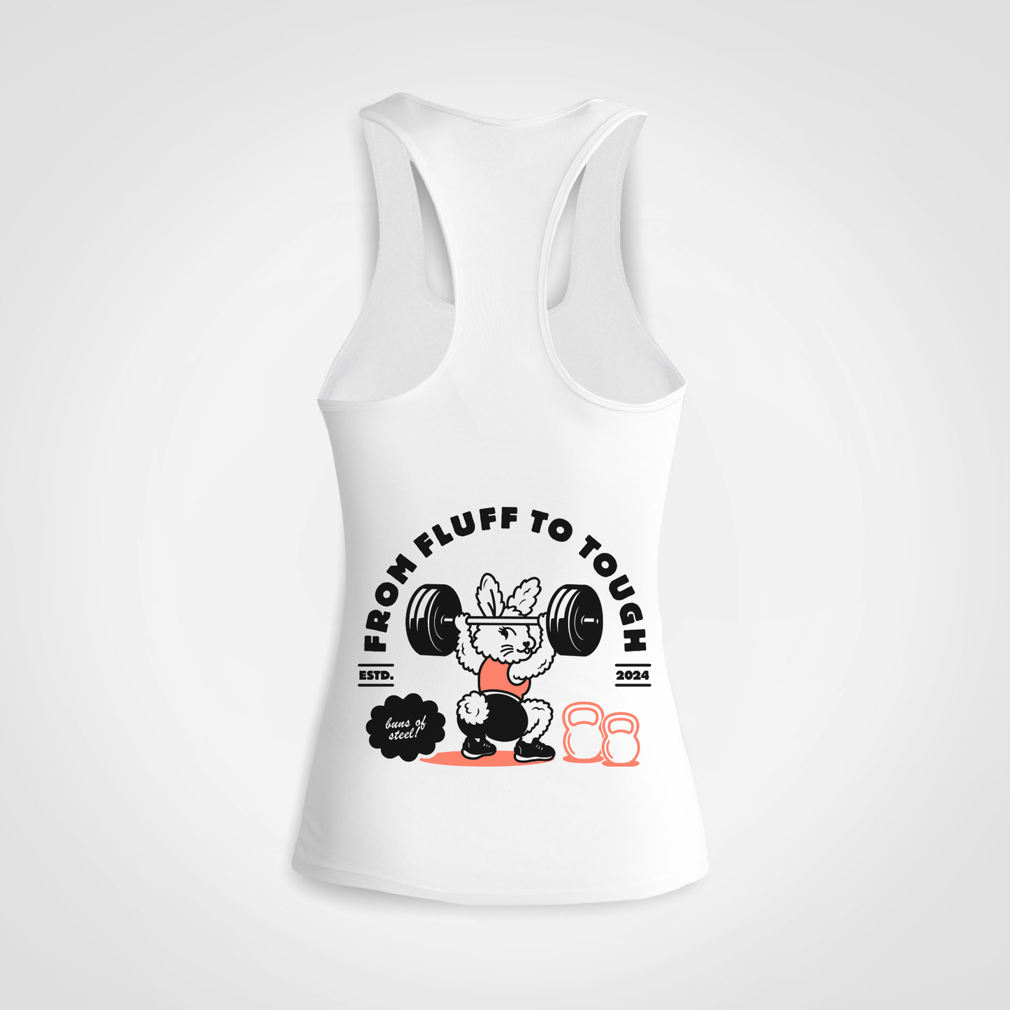 Ladies racer - From Fluff to Tough - female bunny