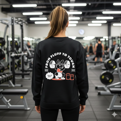 Sweatshirt - From Fluff to Tough - female bunny