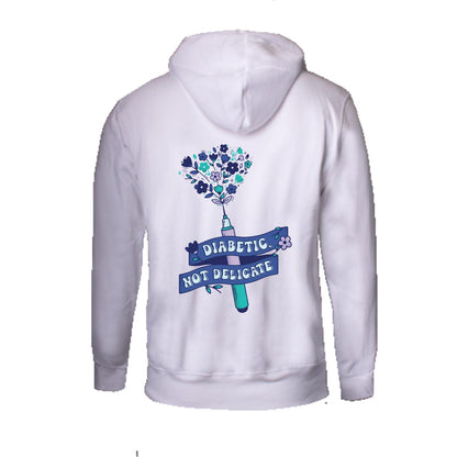 Hoodie | Female floral | Diabetic, not Delicate