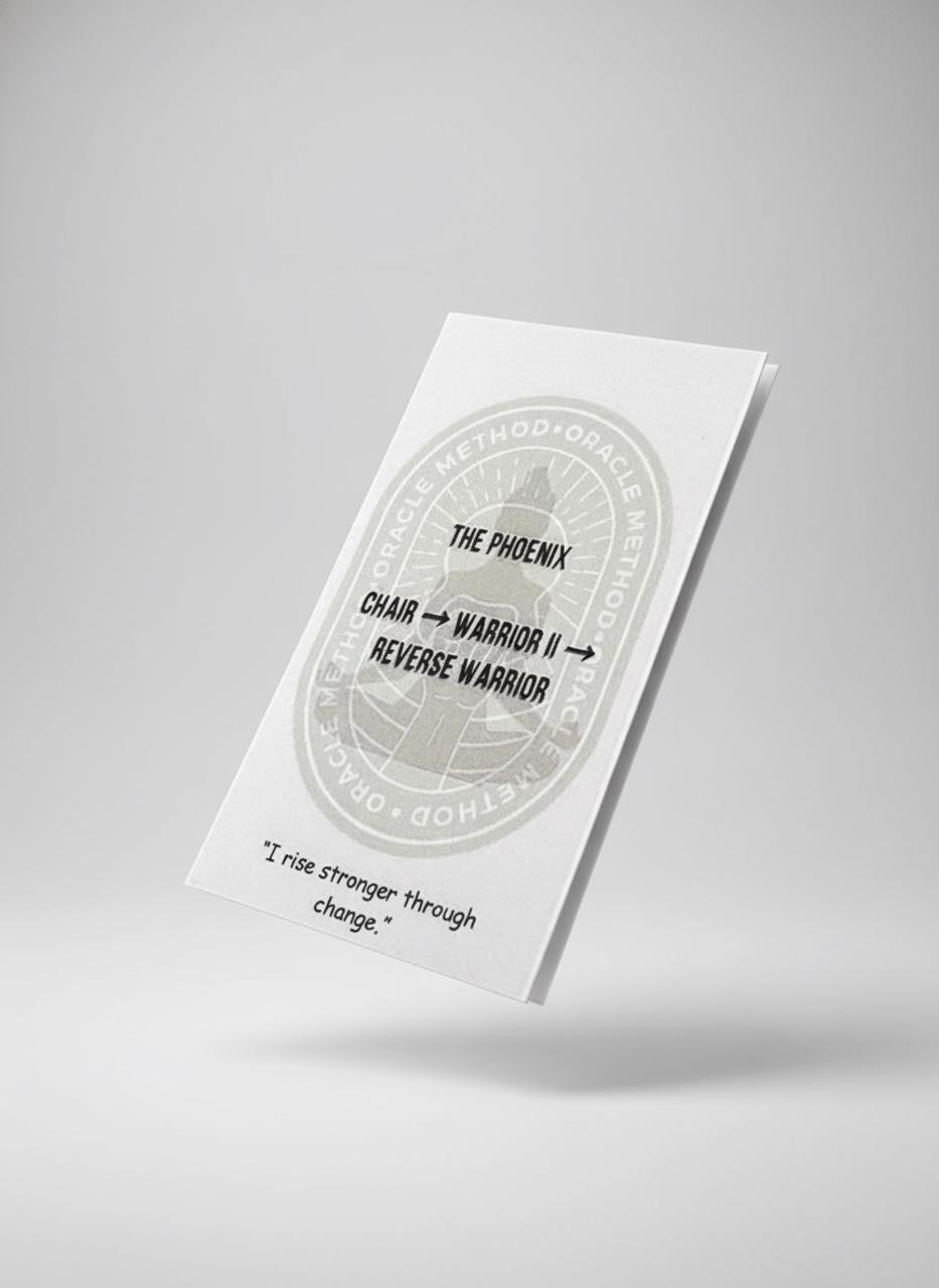 Oracle Method Yoga Cards