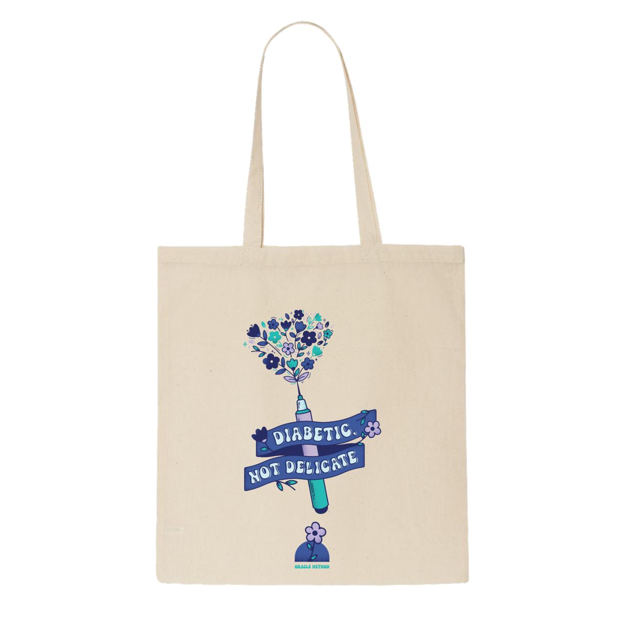Tote bag | Female floral |  Diabetic, not Delicate