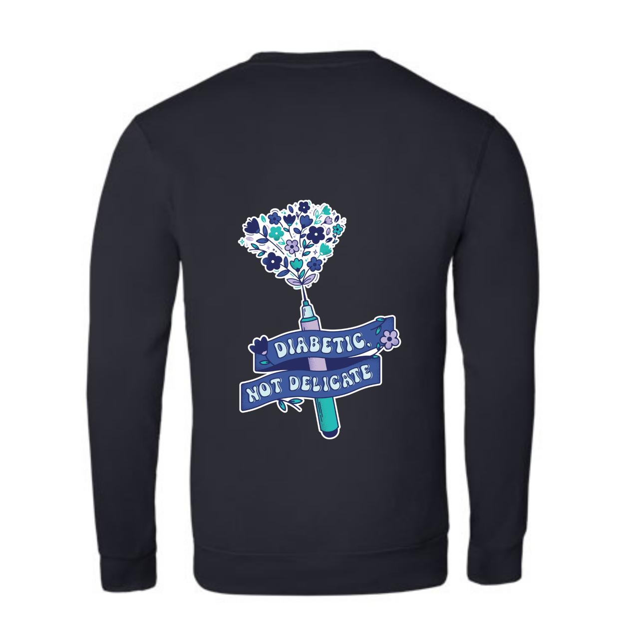 Sweatshirt | Female floral | Diabetic, Not Delicate