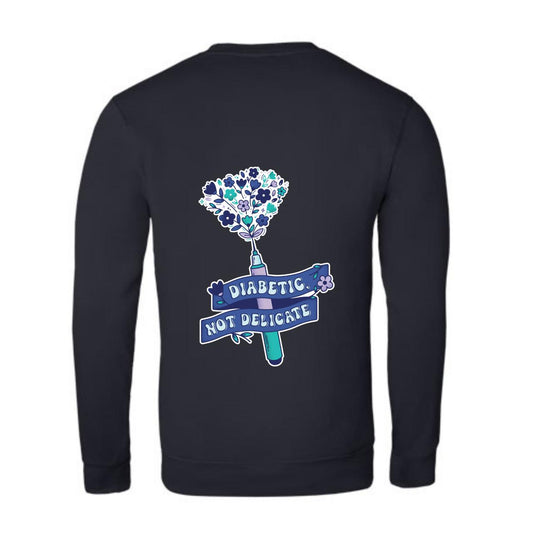 Sweatshirt | Female floral | Diabetic, Not Delicate