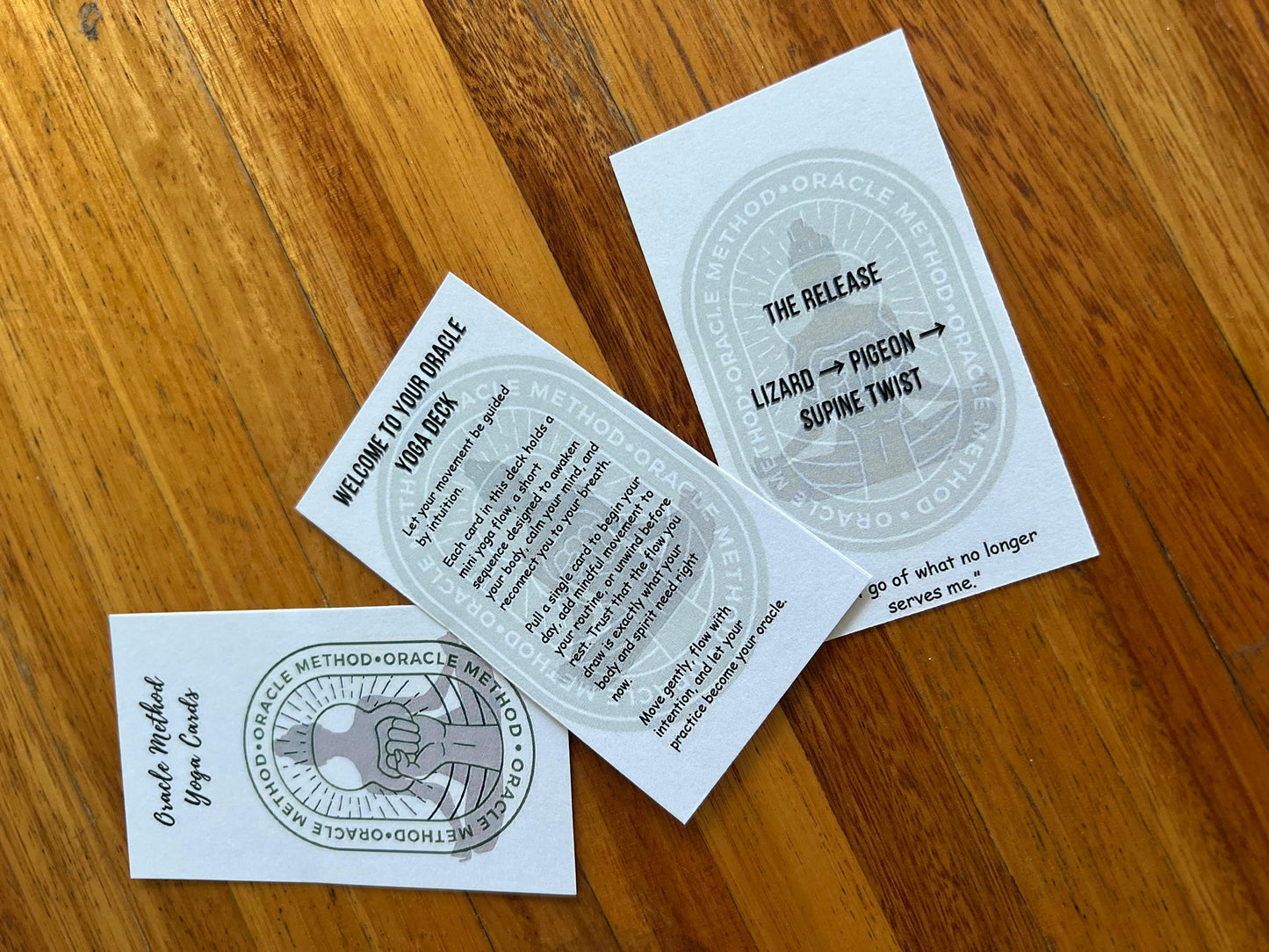 Oracle Method Yoga Cards
