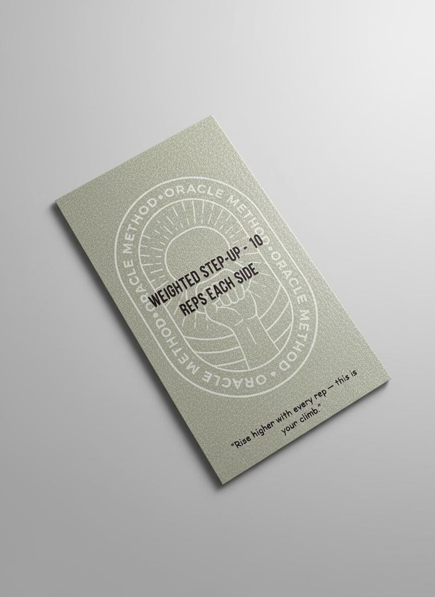 Oracle Method Fitness Cards