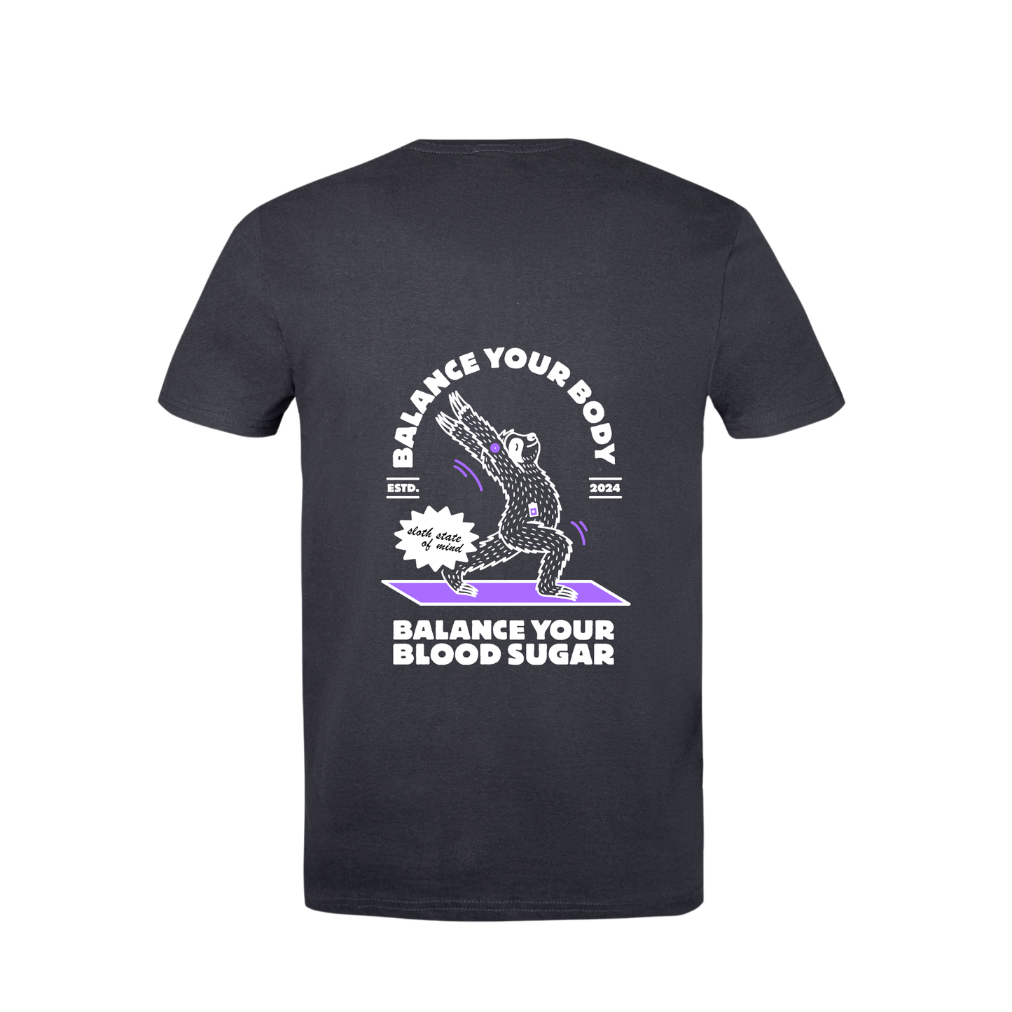 Unisex Tees - Balance your Body, Balance your Blood Sugar