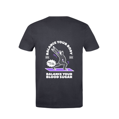 Unisex Tees - Balance your Body, Balance your Blood Sugar