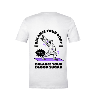 Unisex Tees - Balance your Body, Balance your Blood Sugar